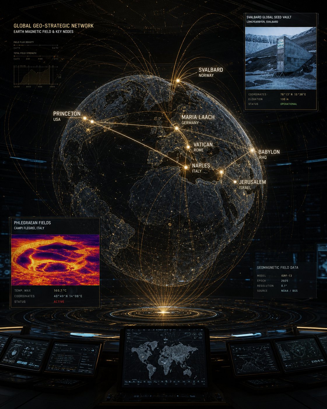 Carte mondiale conspiration